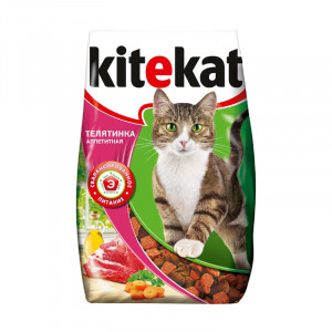 ПР0051338 Корм для кошек телятинка аппетитная сух. 350г Kitekat