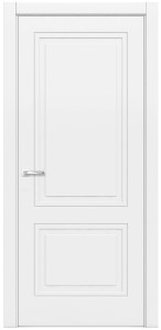 93718128 Дверь межкомнатная Париж ДГ глухая ПВХ-плёнка цвет софт айс 200 x 60 см STLM-0554405 LOYARD