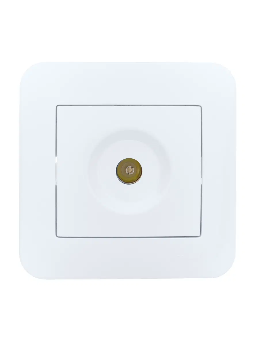 ASTI Розетка ТВ оконечная белая LEZARD 7081-0202-130 - Вид №1