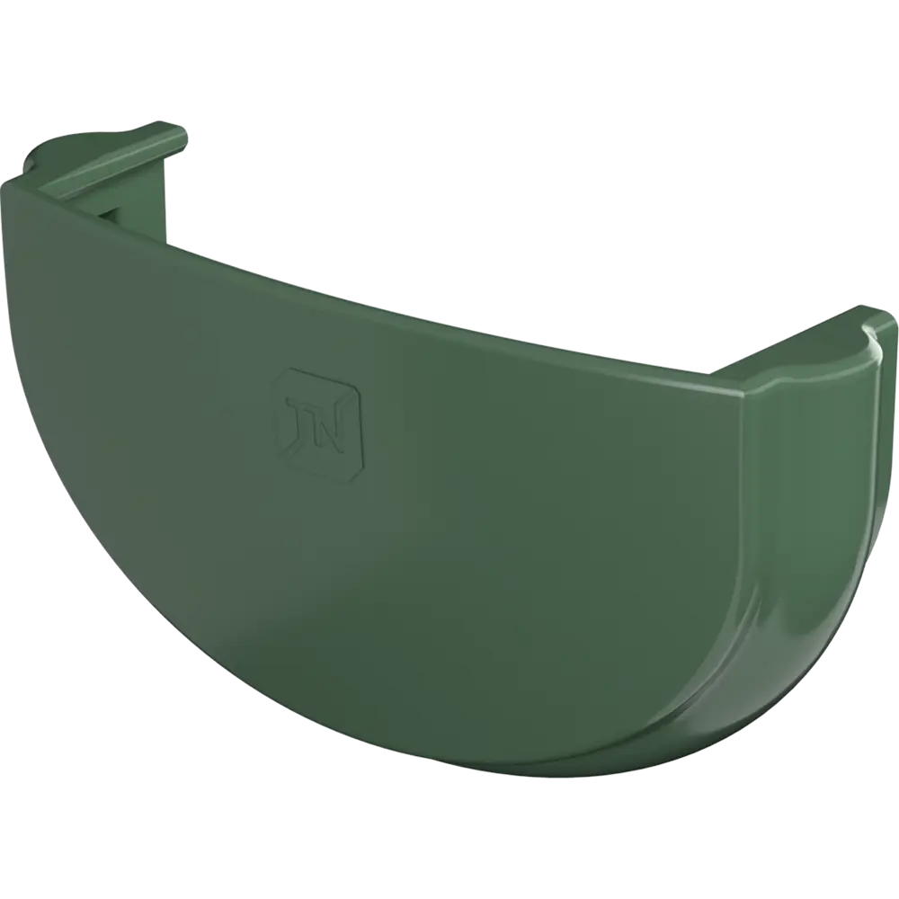 Заглушка желоба ПВХ Технониколь Оптима 29 мм цвет зеленый STLM-2147365