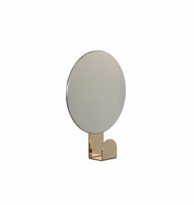 FROST Зеркало 4120 с крючком, круглое » золото Нержавеющая сталь Золото U4120-GO