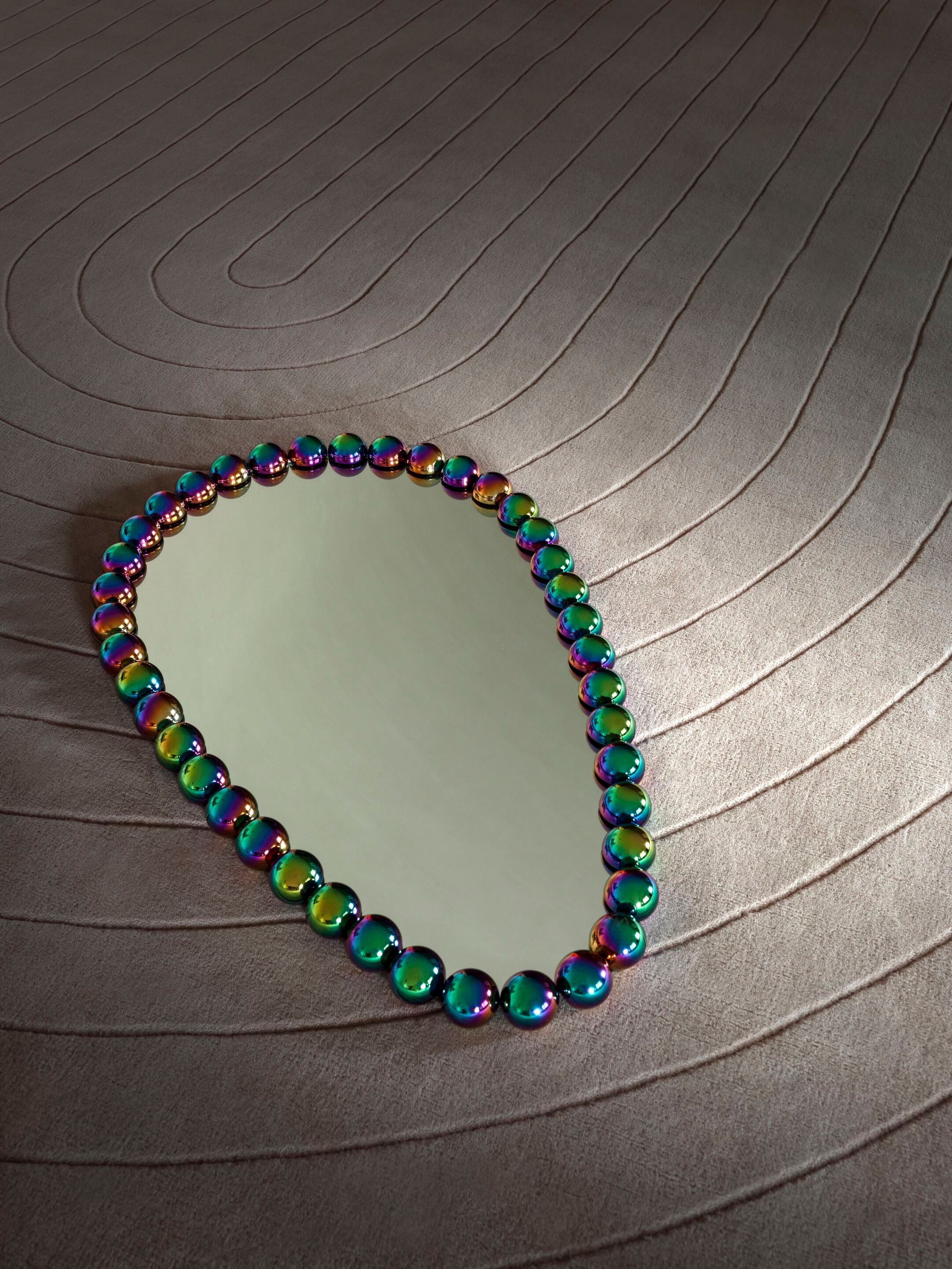 Прямоугольный однотонный шерстяной ковер GHIDINI1961 DUNE ARCH-00069836 - Вид №2