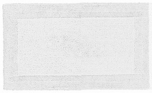 277-10 Batex Duo Flor, коврик 80x160 см, цвет белый