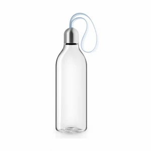 EVA SOLO 505012 Бутылка плоская 0.5 л, голубая Пластик, силикон, нержавеющая сталь