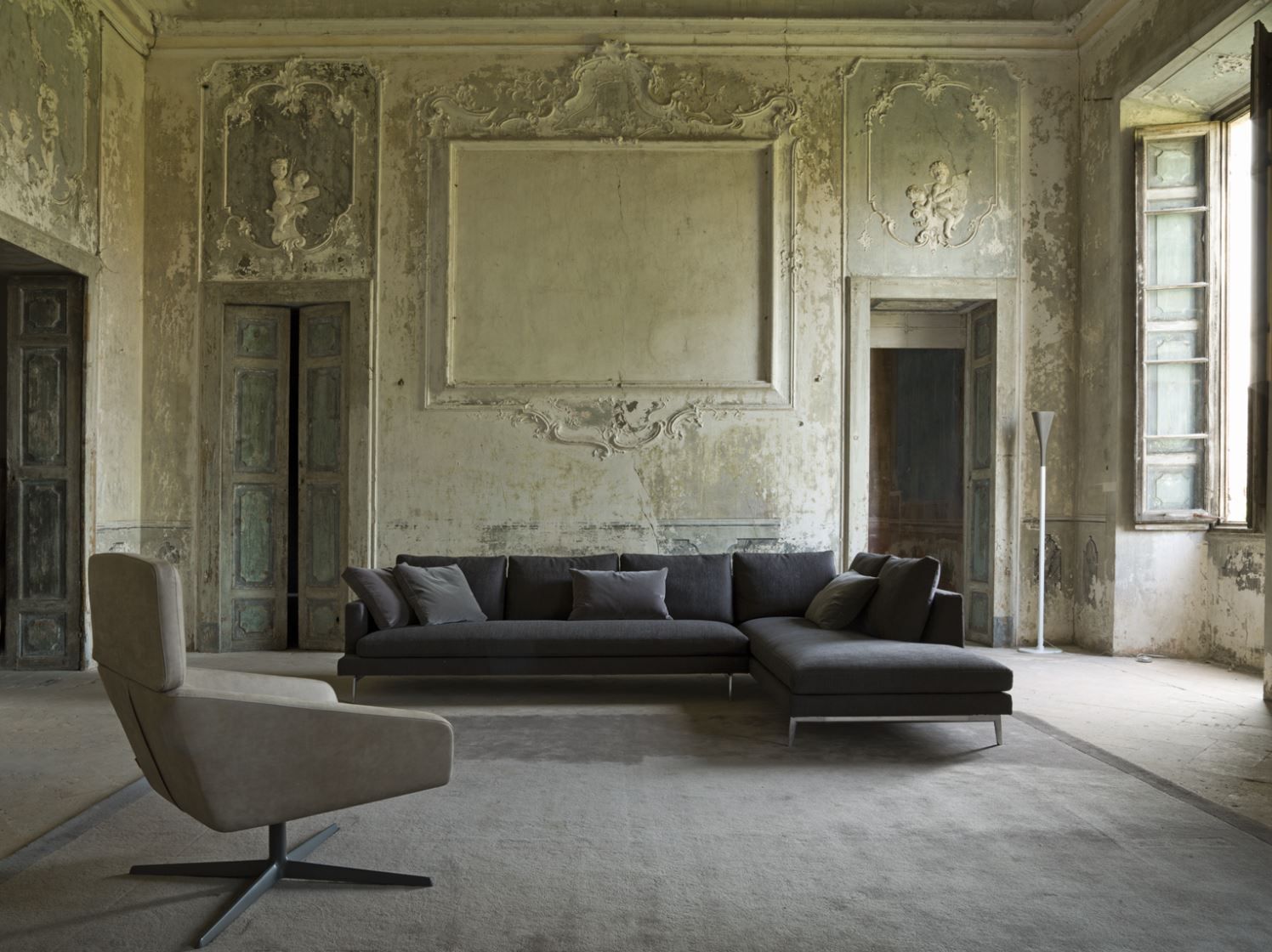 Съемный диван из ткани Verzelloni Larsen ARCH-00028577 - Вид №7