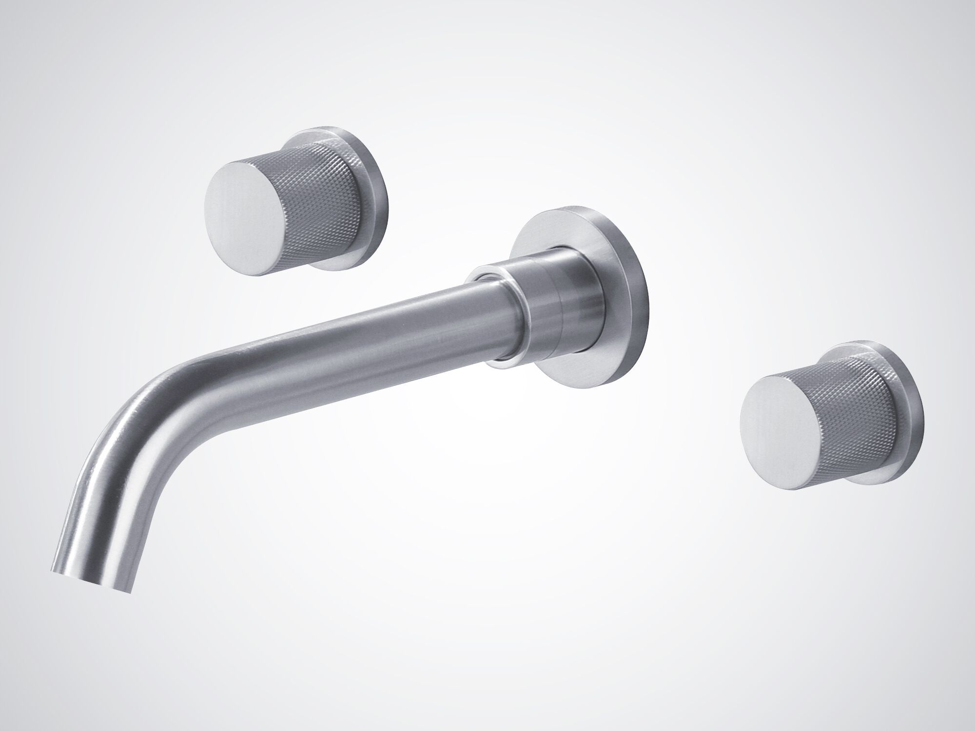 Настенный смеситель для раковины с 3 отверстиями и отдельными розетками Fontana Showers LUMIERE CLASSIC ARCH-00122269