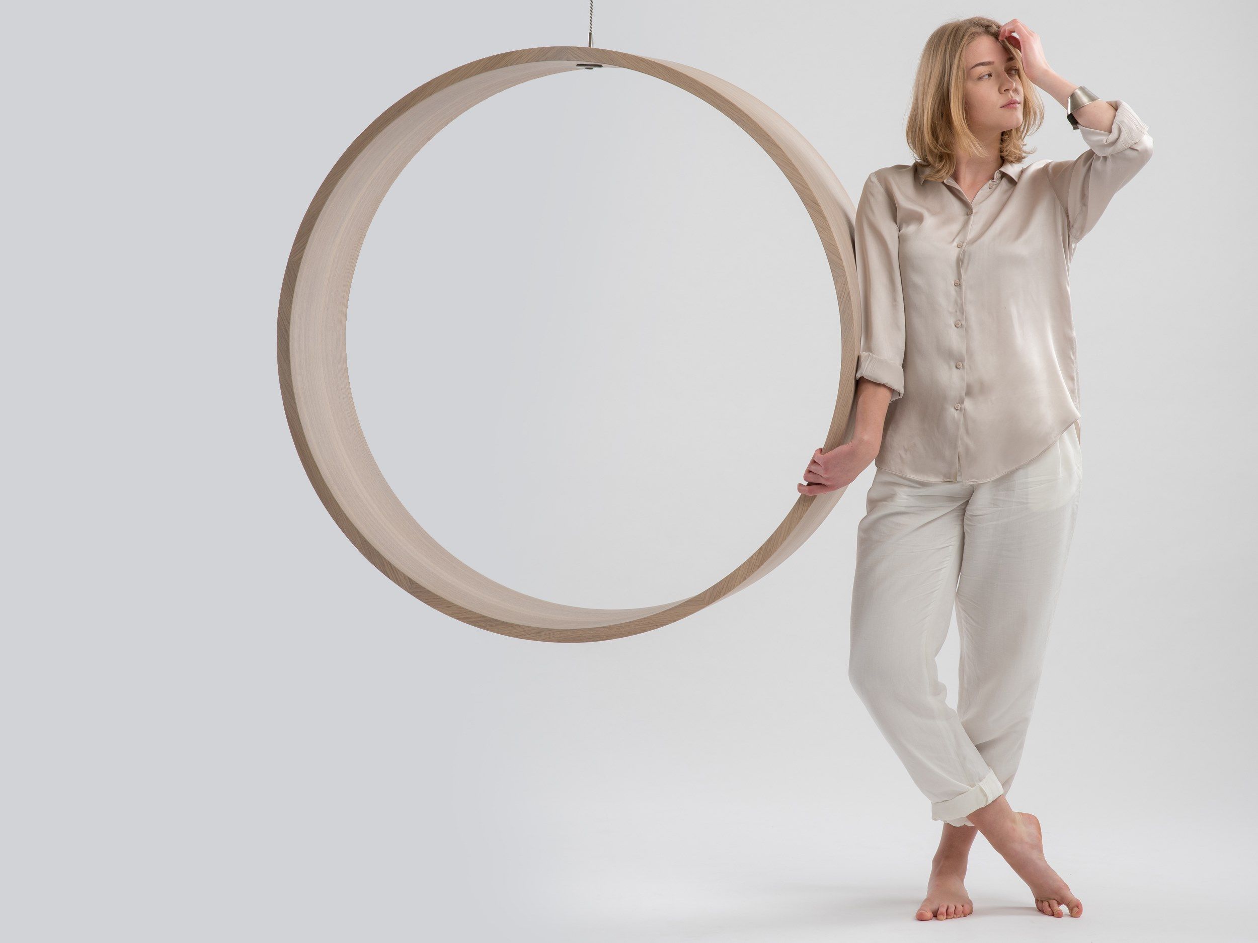 Деревянный подвесной стул Iwona Kosicka Design SWING N.3 ARCH-00037162 - Вид №5