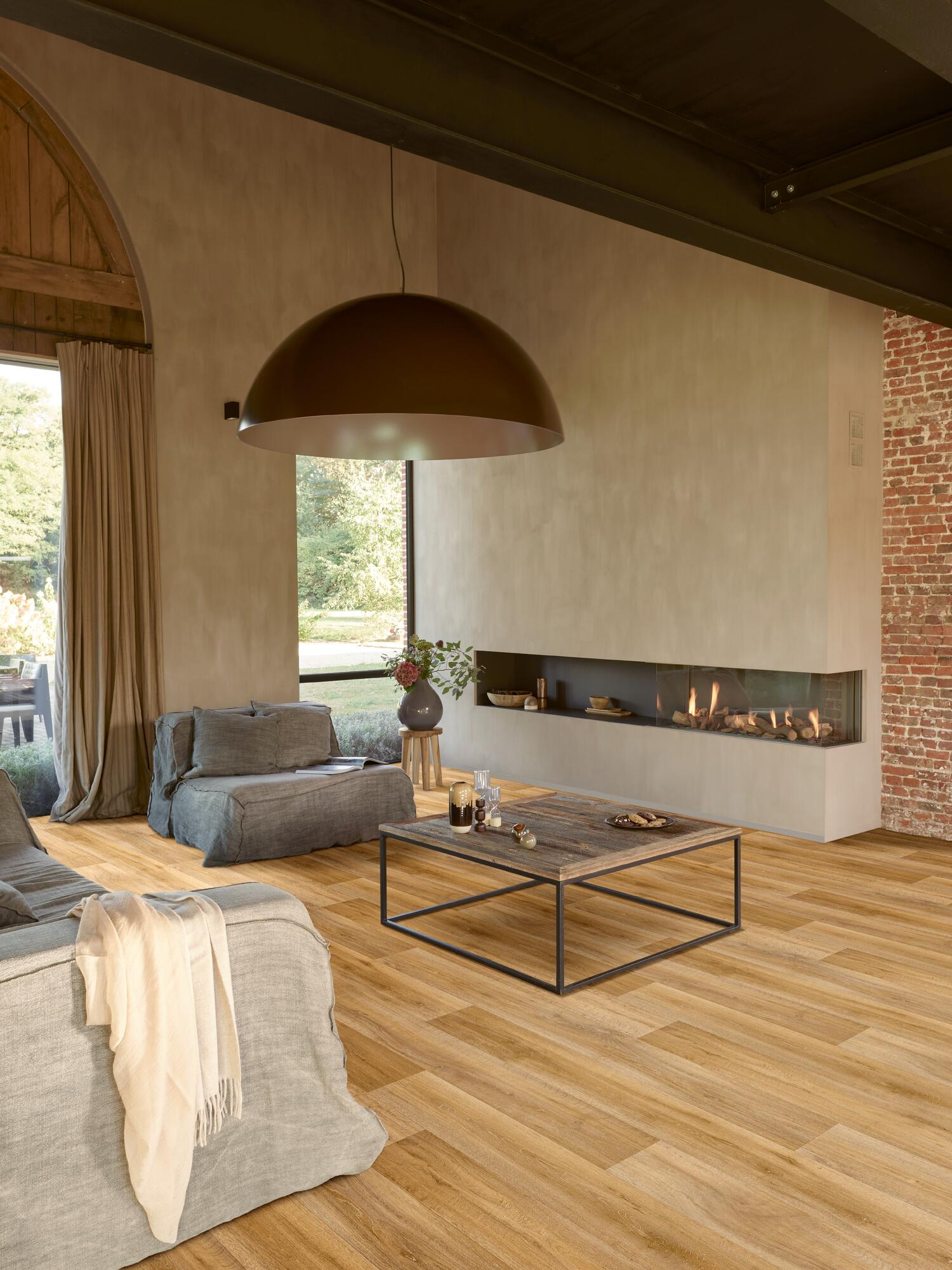 Нескользящий виниловый пол с эффектом дерева BEAUFLOR Tex-style ARCH-00032165 - Вид №13