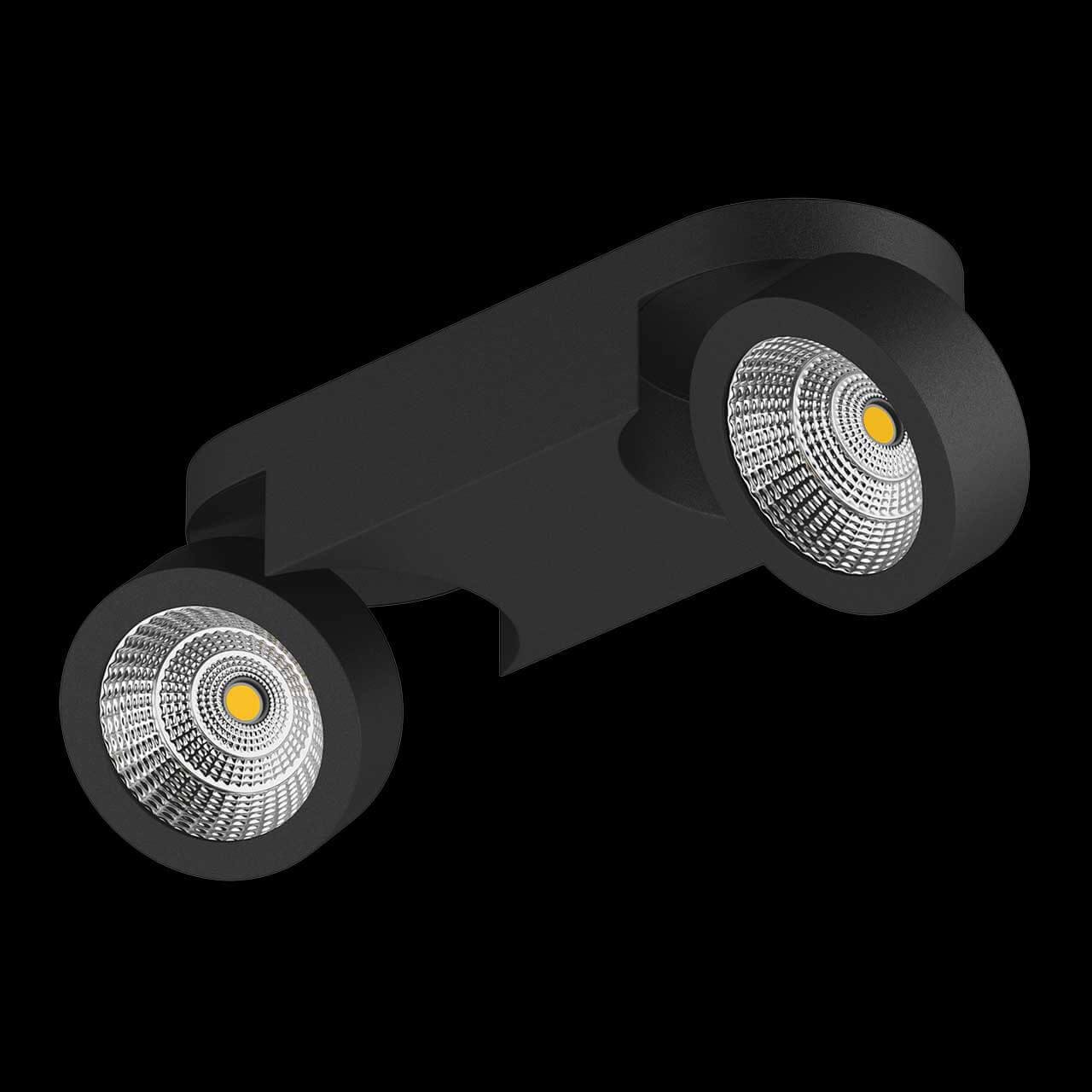 Спот потолочный светодиодный с металлическими плафонами графит Snodo 55273 LIGHTSTAR SNODO 00-3926492 Черный  - Вид №1