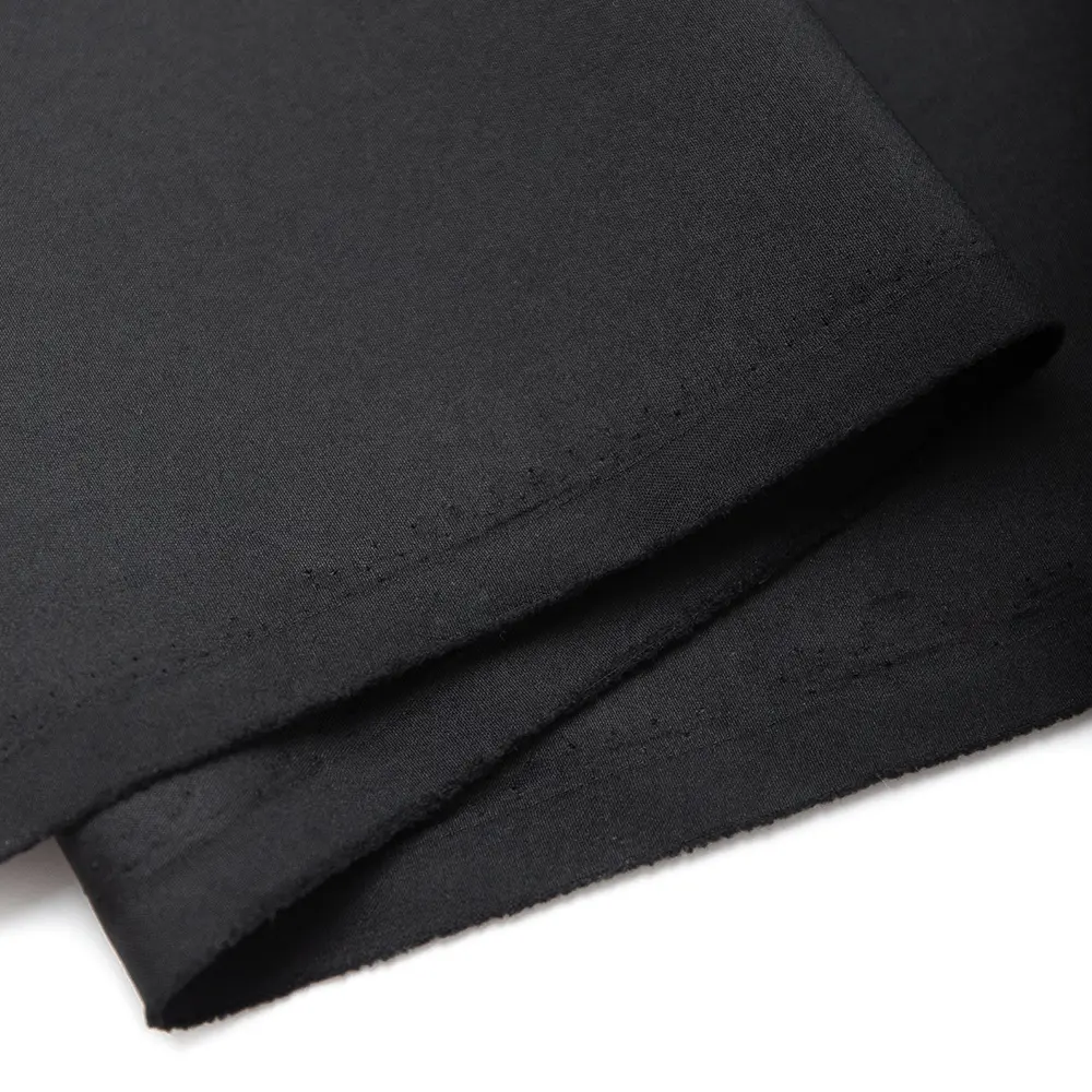 Ткань 1 м/п Fodera сатен 300 цвет черный TEX REPUBLIC STLM-2184843 - Вид №2