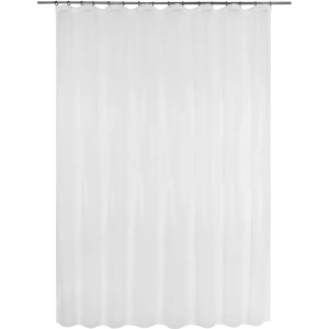 Тюль на ленте «Дождик», 250x260 см, полоски, цвет белый