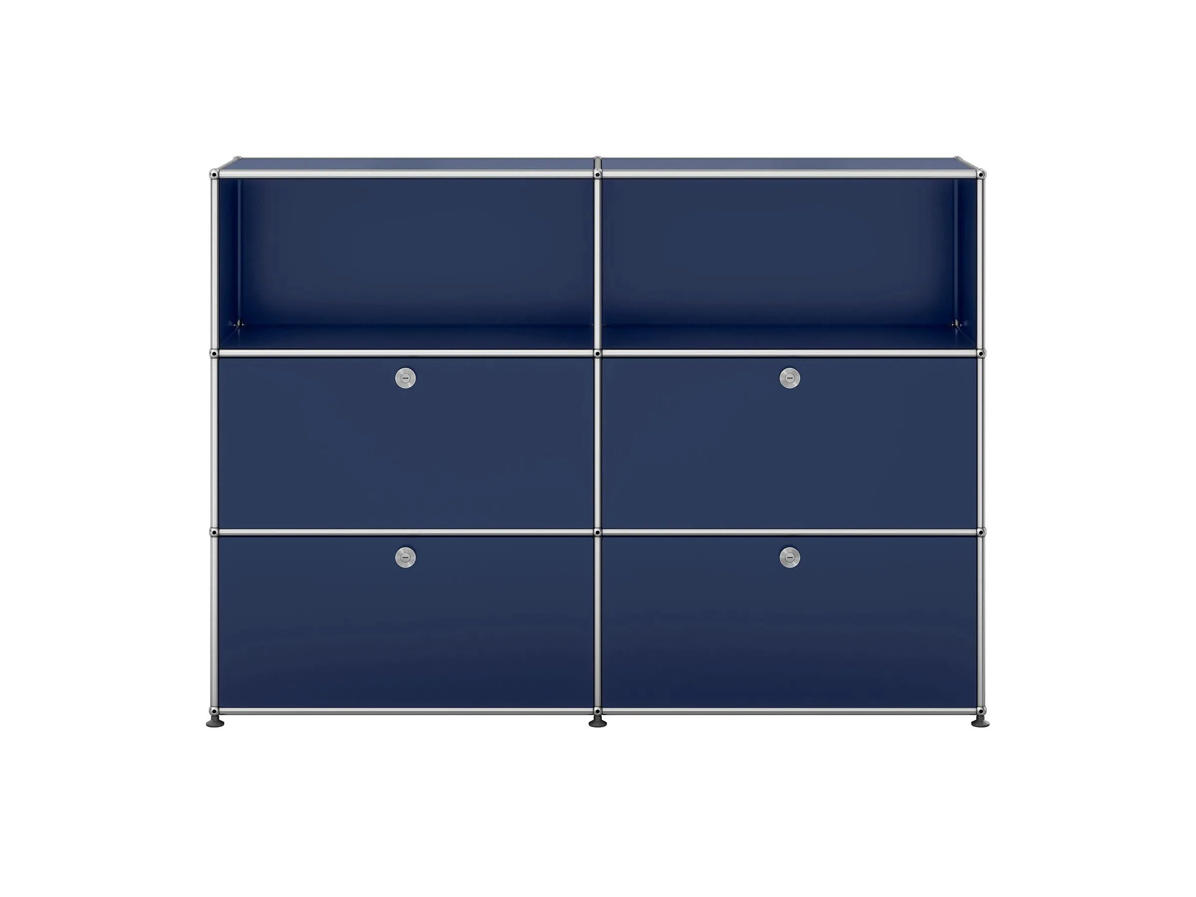 Секционный шкаф из стали с откидными дверцами USM USM SELECTION ARCH-00096321 - Вид №11