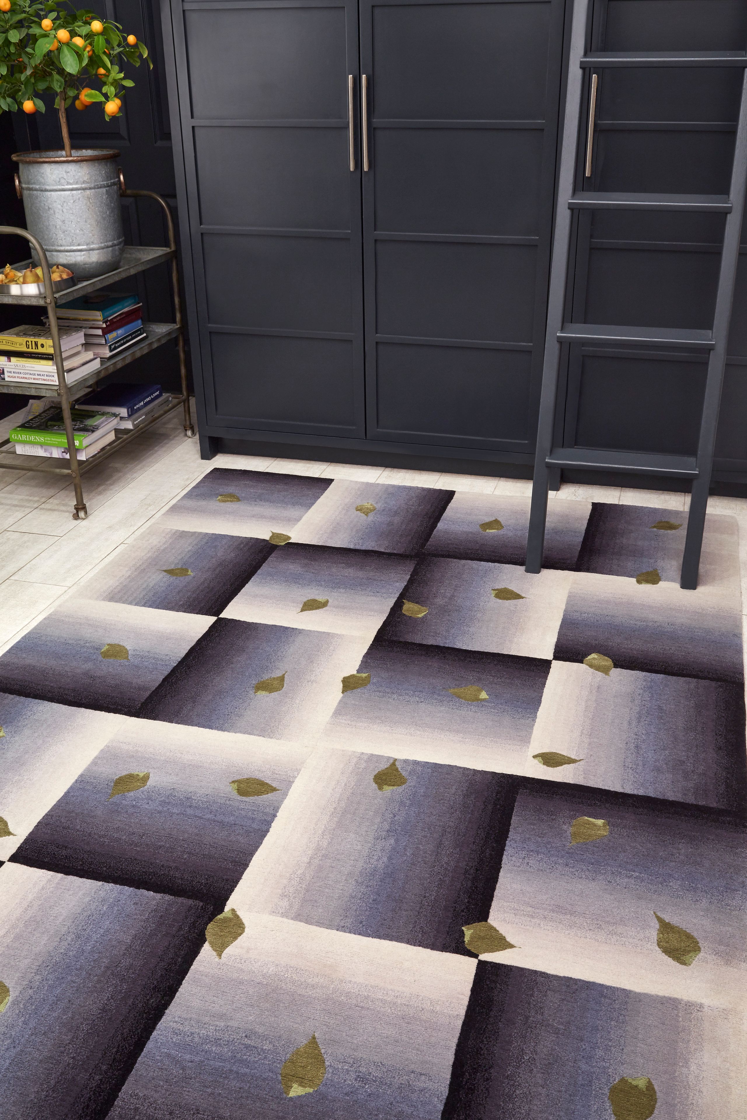 Прямоугольный ковер ручной работы из шерсти Deirdre Dyson вид ARCH-00031240 - Вид №2