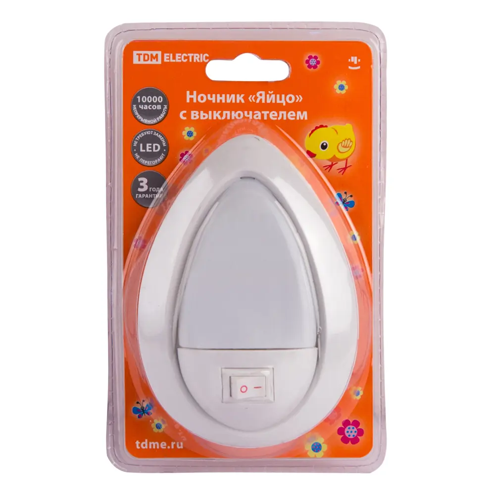 Ночник светодиодный с выключателем Яйцо TDM ELECTRIC STLM-2025450 - Вид №2