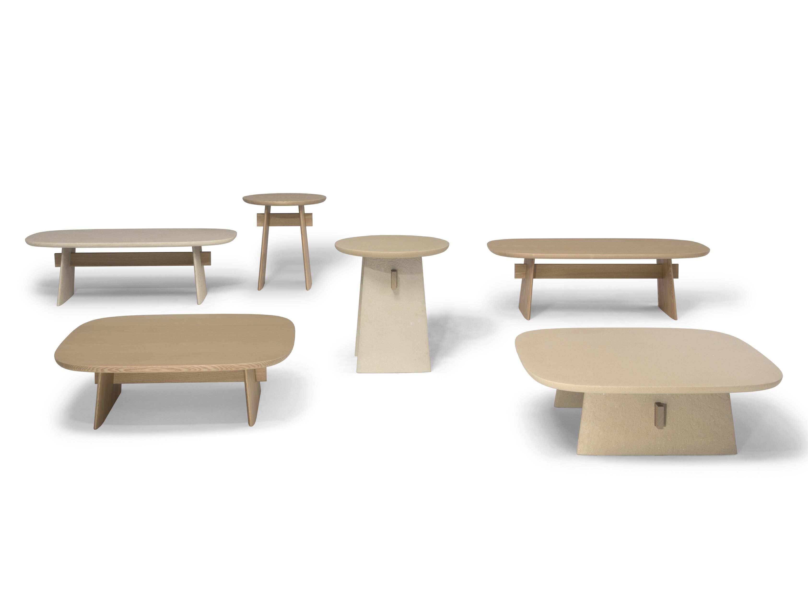 Прямоугольный журнальный столик из камня Лечче Natuzzi Italia ARCH-00097843 - Вид №2