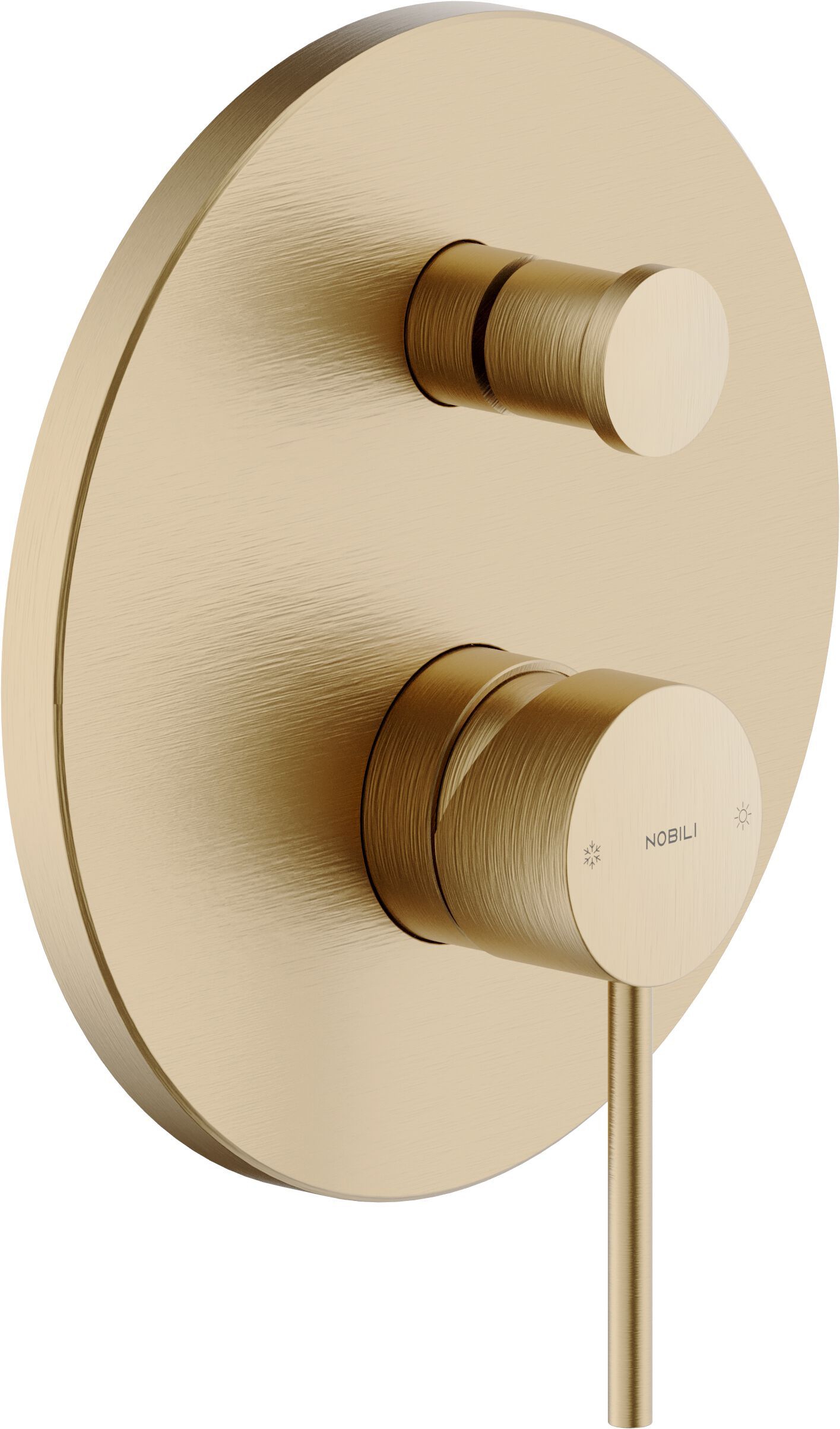 Однорычажный смеситель для душа с 2 отверстиями Nobili Velis ARCH-00069217 - Вид №9