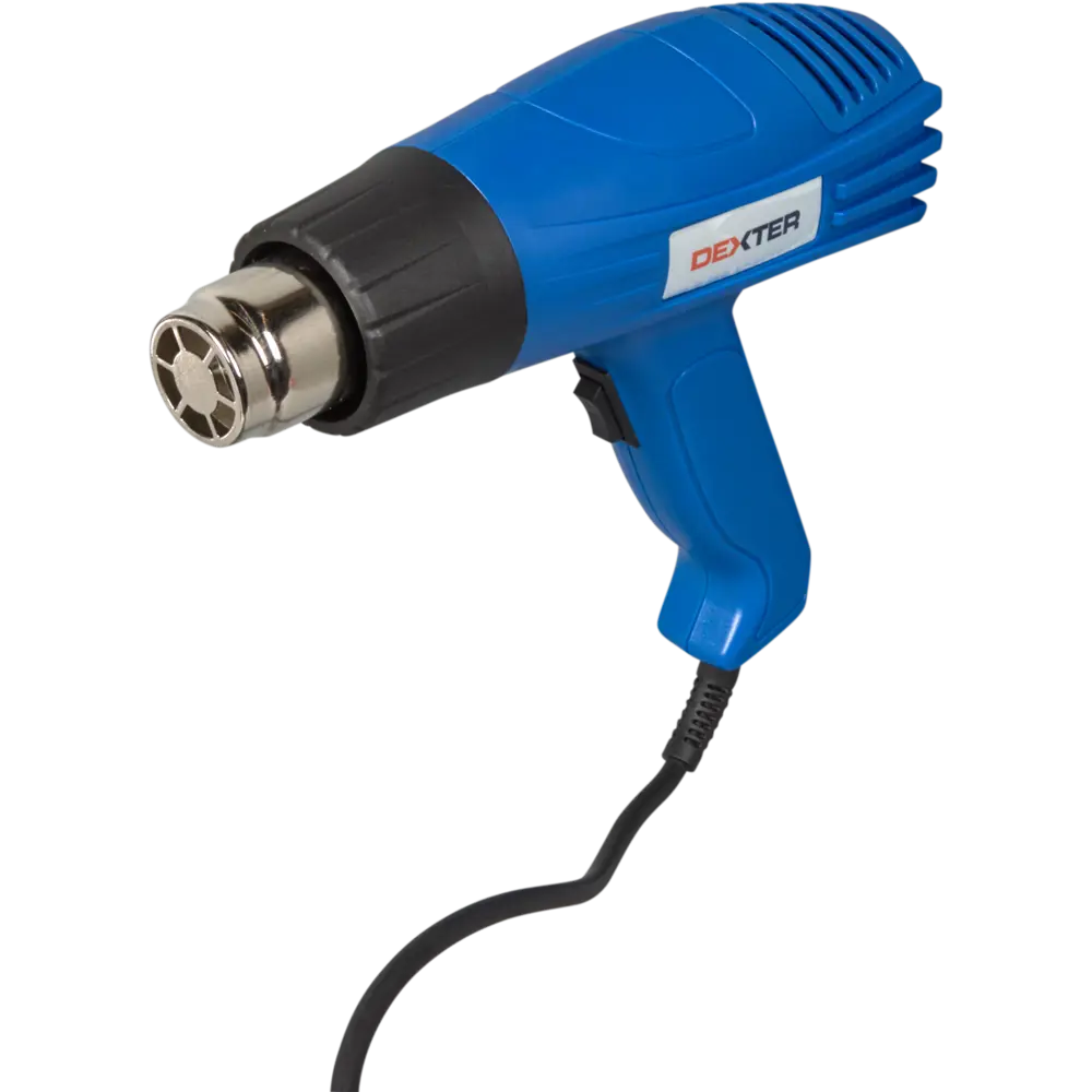 Фен технический Dexter MJHG009, 2000 Вт, комплект аксессуаров STLM-2021326