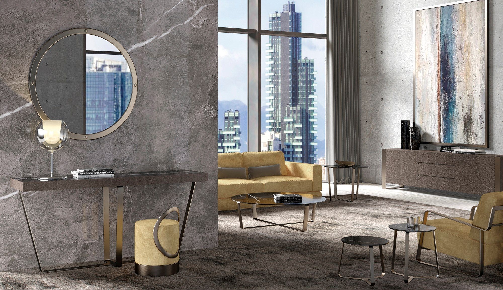 Круглый журнальный столик F.lli Orsenigo Суши ARCH-00070492 - Вид №4