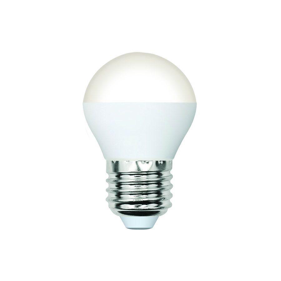 LED-G45-5W/4000K/E27/FR/SLS Лампа светодиодная E27 5W 4000K матовая UL-00008804 Volpe LED-G45-SLS