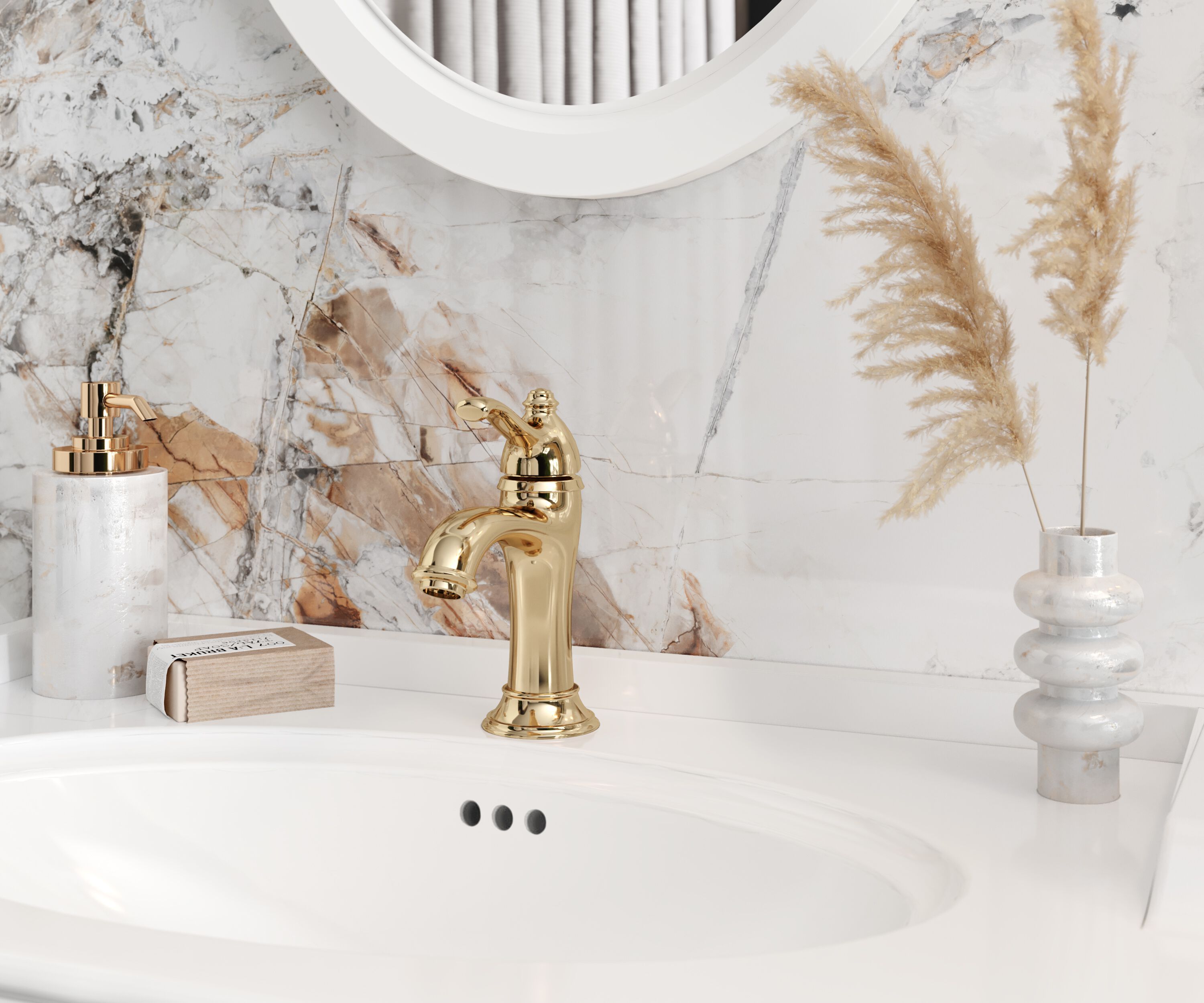 Смеситель для раковины с одним отверстием Kaleseramik смесители ARCH-00132269 - Вид №1