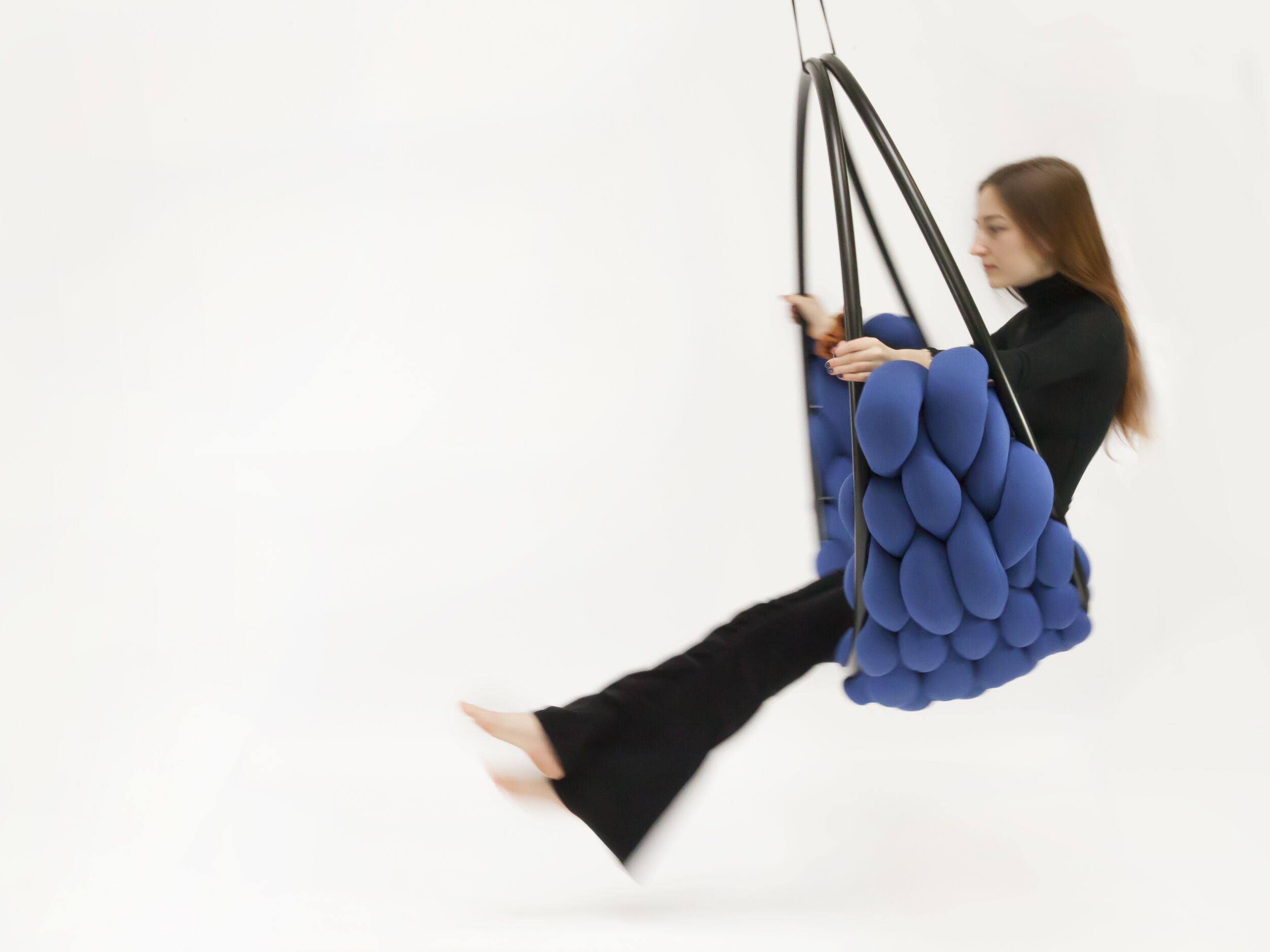 Хлопковое подвесное кресло Iwona Kosicka Design SWING PLAIT ARCH-00136062 - Вид №5