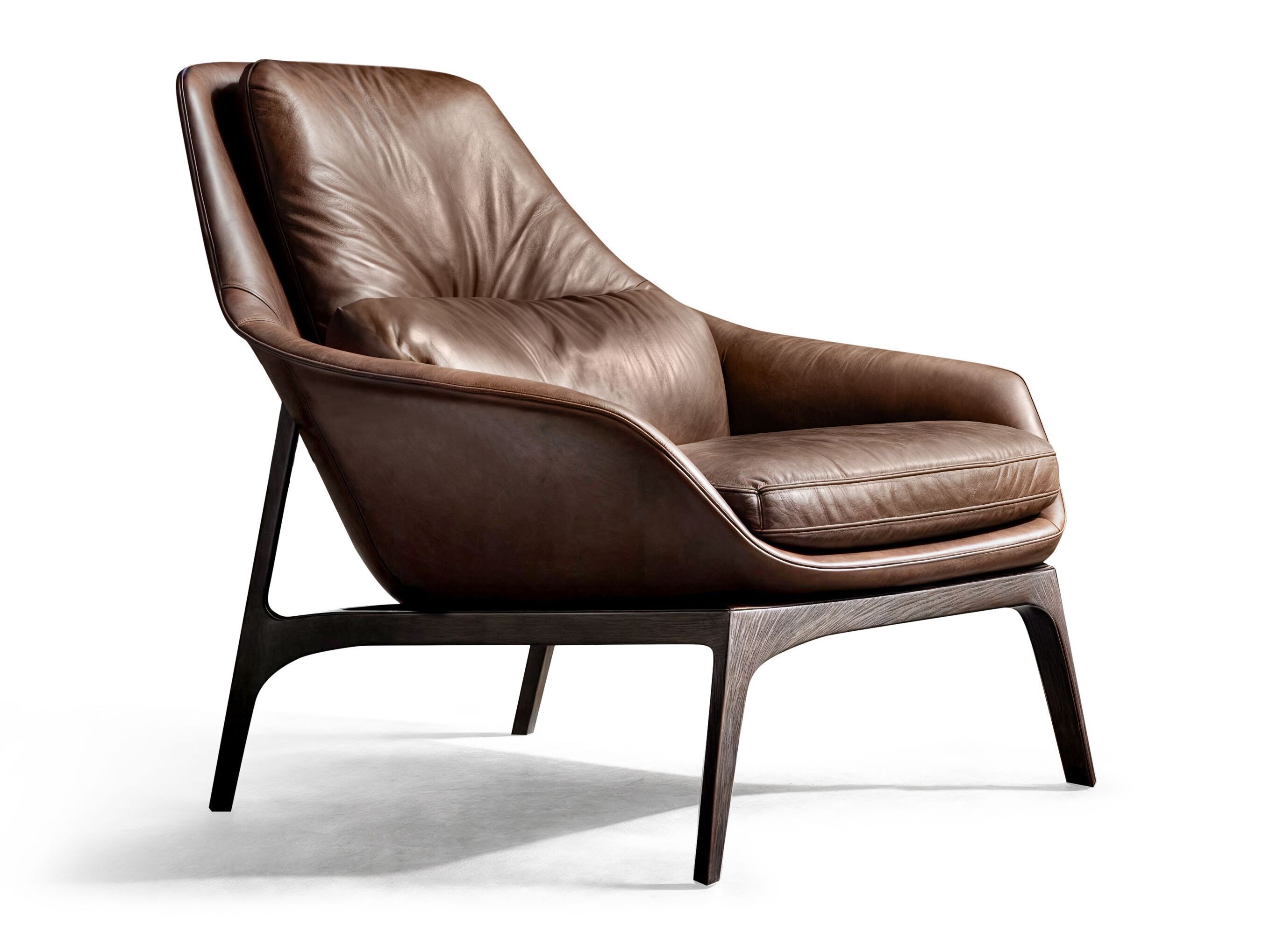 Кожаное кресло с подлокотниками Wayne Enterprises Home Collection WE-053 ARCH-00065742