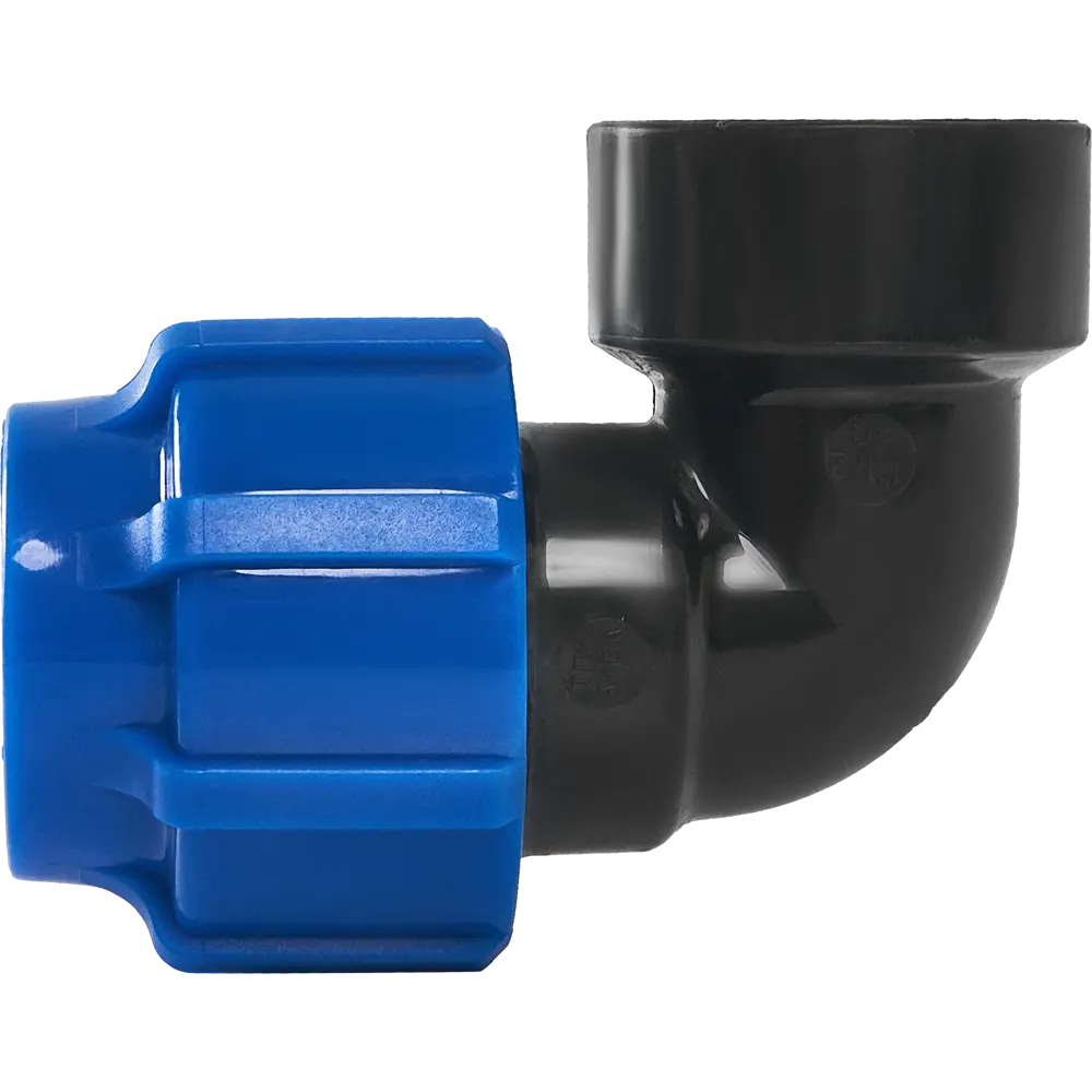 Отвод обжимной ТПК-АКВА 40x1 1/2 внутренняя резьба ПОЛИТЭК STLM-2074140 - Вид №1