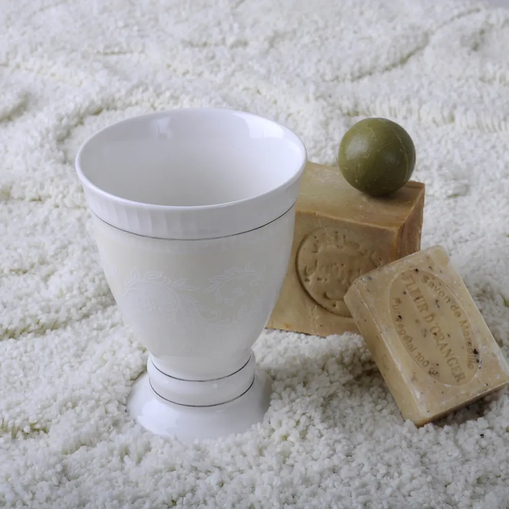 Стакан для зубных щёток настольный Verran Wess Elegance керамика цвет белый STLM-2155738 - Вид №2