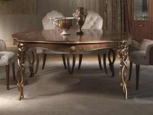 Carpanelli Квадратный стол из массива дерева Vanity Ta52