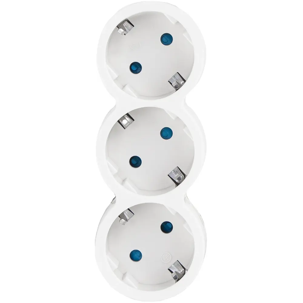 Разветвитель с заземлением на 3 розетки, 3x1.5 мм2 Santreyd STLM-2056647