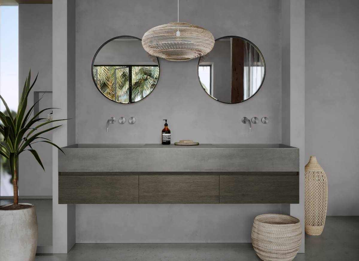 Подвесной прямоугольный двойной умывальник COCOON Maison ARCH-00125699 - Вид №3