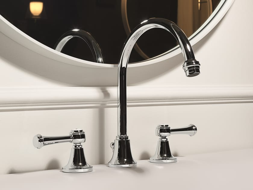 Смеситель для раковины с 3 отверстиями в классическом стиле Zucchetti ARCH-00097248