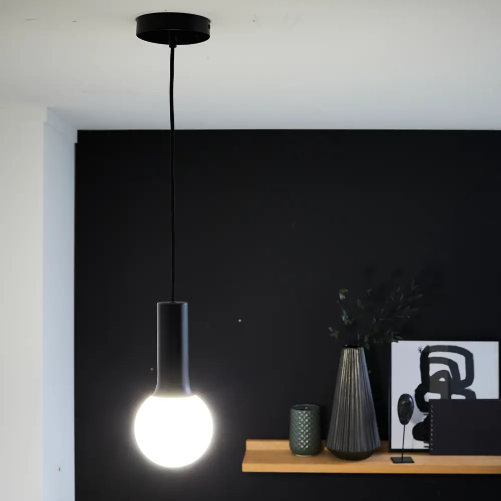 Подвесной светильник INSPIRE Hoki — элегантное черное освещение для уютного интерьера 82549823 STLM-0029595 - Вид №7