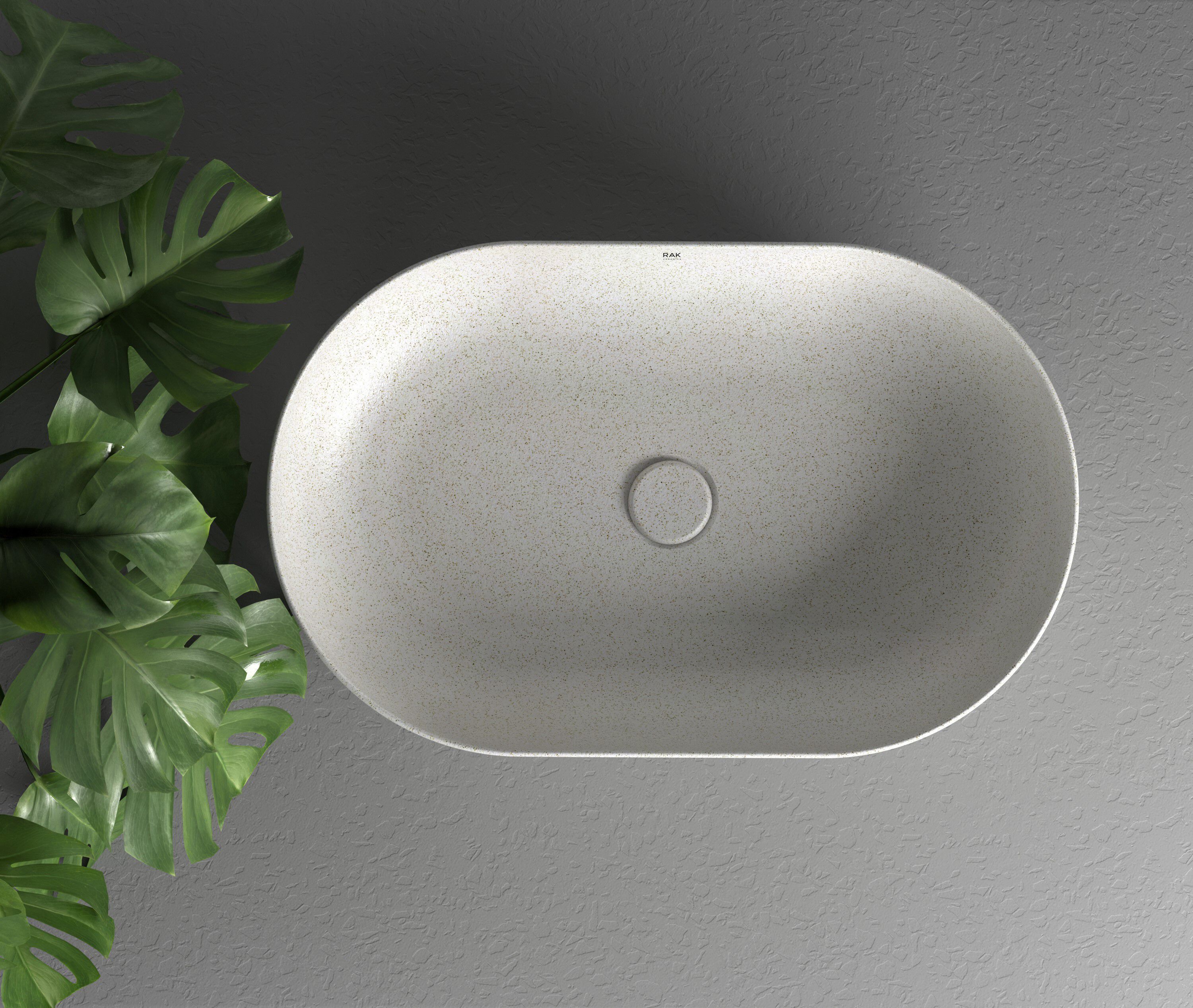 Керамическая овальная раковина RAK Ceramics RAK-BATU ARCH-00112884 - Вид №1