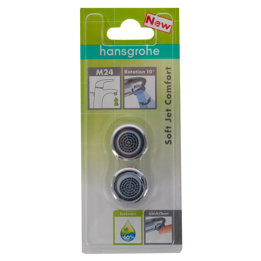 Комплект аэраторов Hansgrohe Comfort M24 2 шт STLM-2035479 - Вид №1