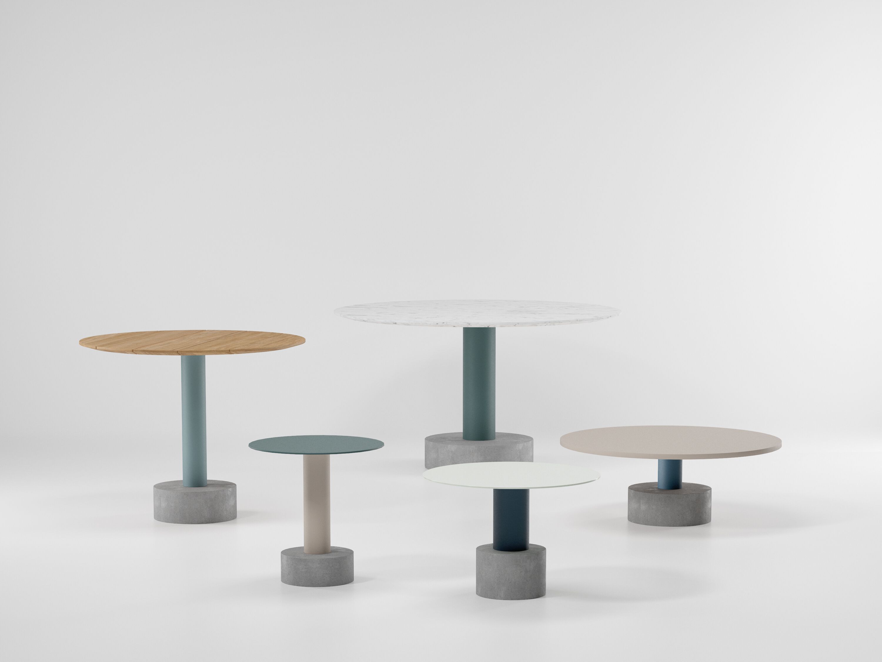 Круглый стол Kettal Roll ARCH-00067551 - Вид №1