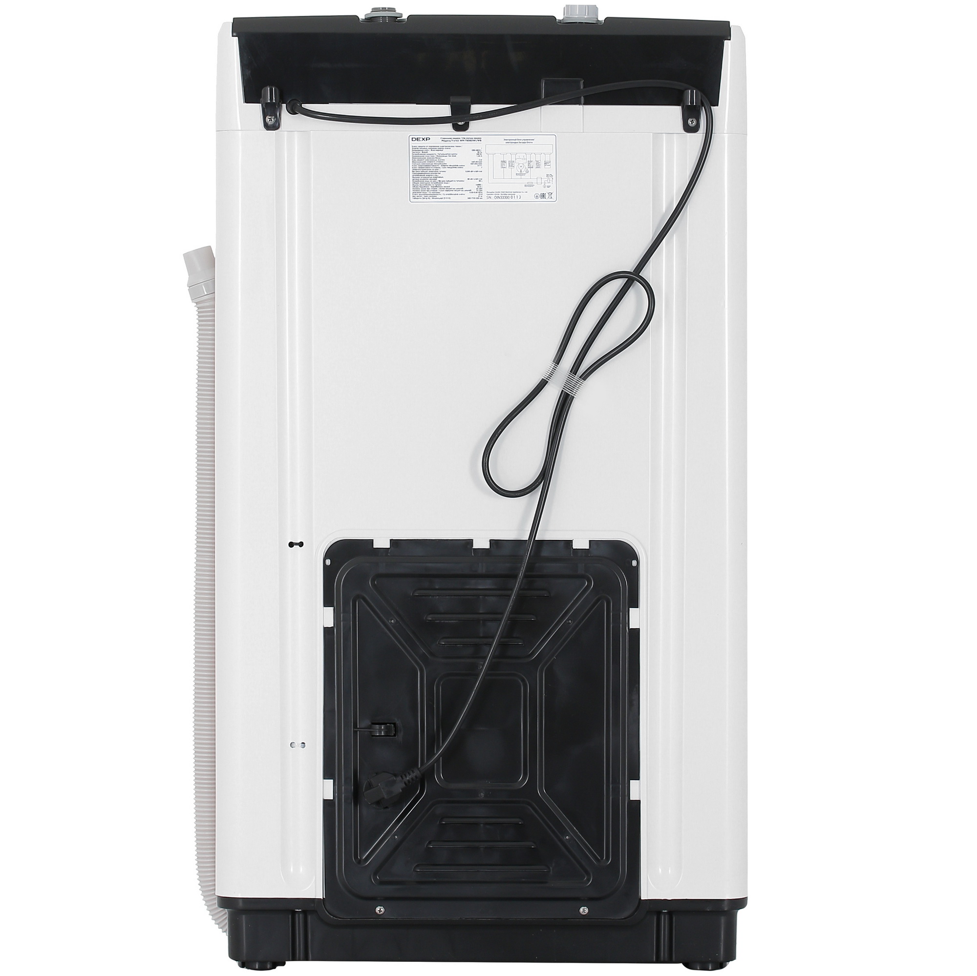 9017523 Стиральная машина DEXP WM-T606DWI/WB белый STDN-0029045 - Вид №12