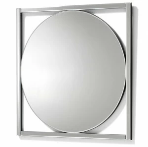 Зеркало круглое в квадратной раме Ssor от La Forma LA FORMA SSOR 153294 Прозрачный