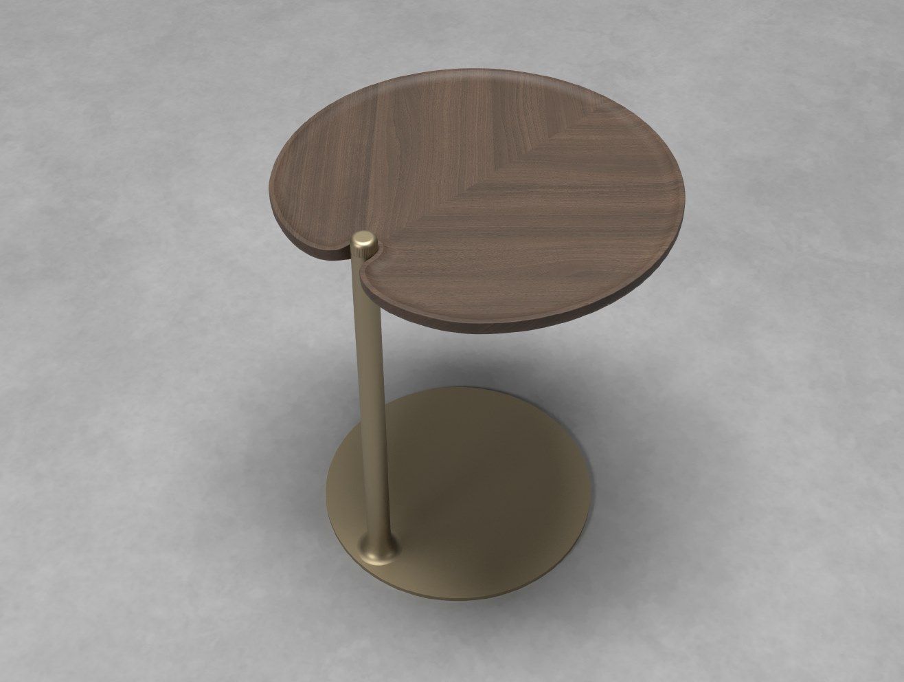 Круглый деревянный журнальный столик PER/USE Leaf ARCH-00141721 - Вид №2