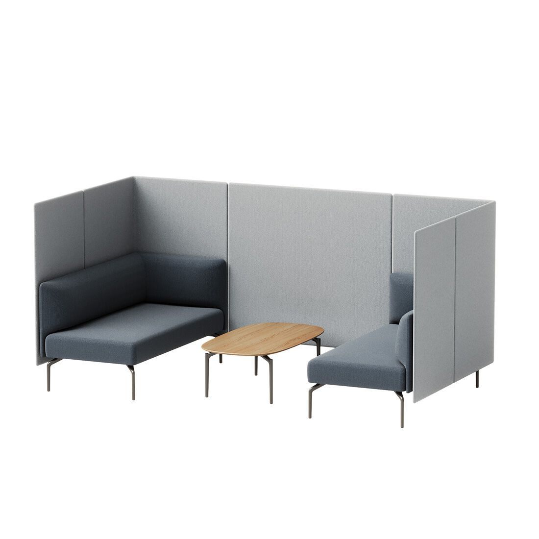 Офис остров модульная ткань INCLASS ARCH-00074816 - Вид №23