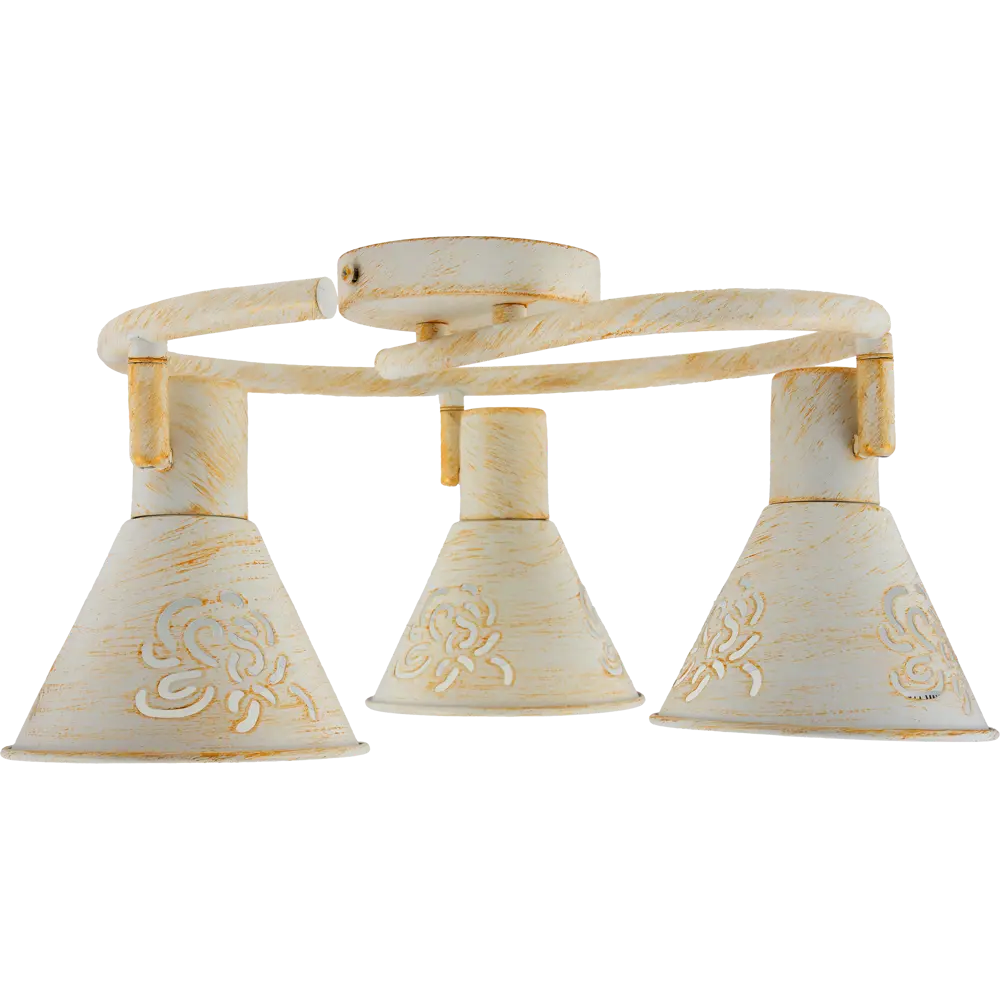 Спот Conto, 3 лампы, 6 м², цвет белый/патина Arte Lamp STLM-2012672 - Вид №2