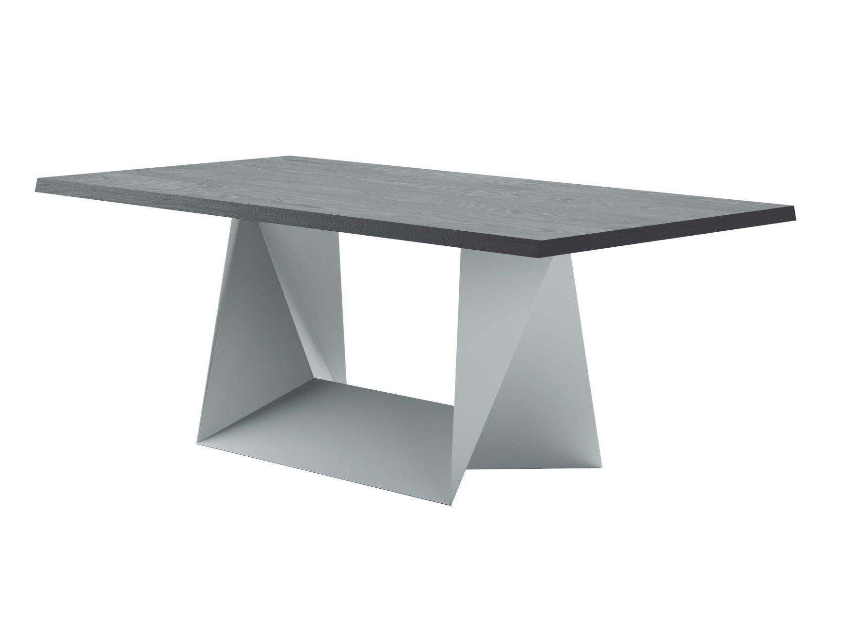 Стальной и деревянный стол ALMA DESIGN Клинт ARCH-00001681