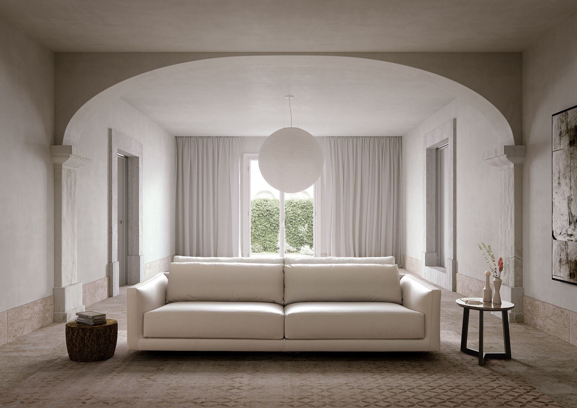 Кожаный диван VALENTINI Александр ARCH-00030206 - Вид №1