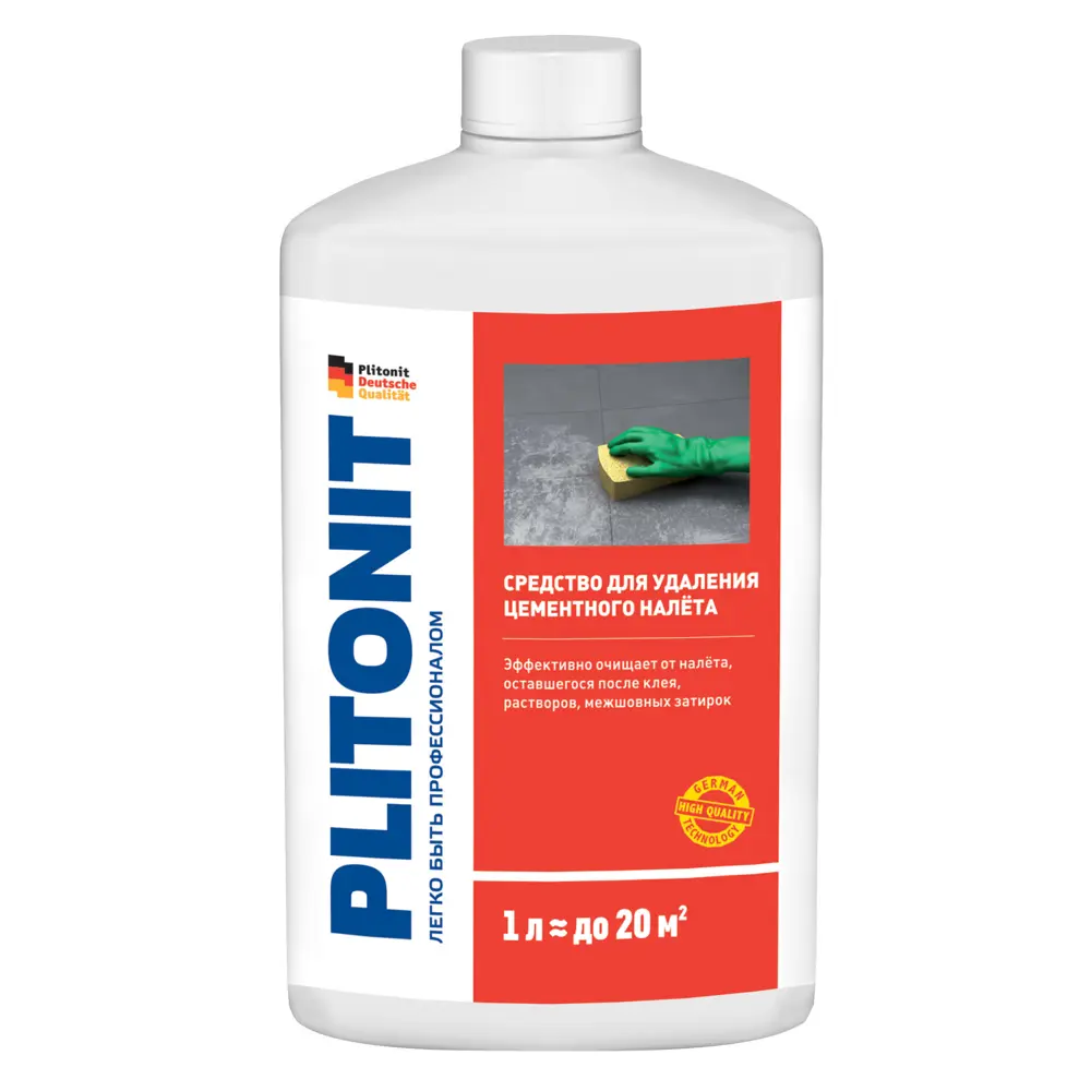 Средство для удаления цементного налета Plitonit 1 л до 20 м² STLM-2043384