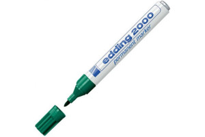 15563807 Перманентный маркер, зеленый, круглый наконечник 1.5-3мм E-2000-4 EDDING