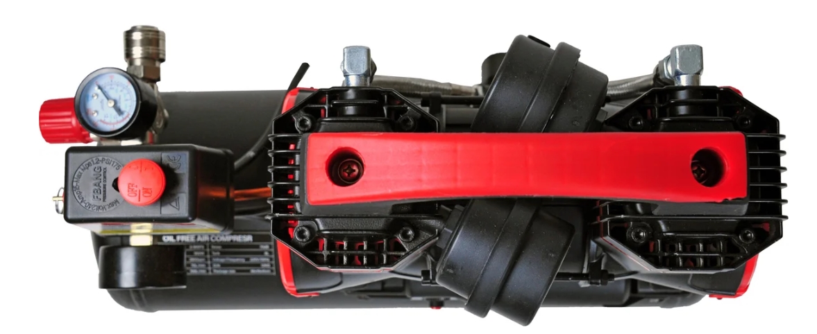 Компрессор поршневой безмасляный Elitech ACF 200-8S 9110198 STDN-0013618 - Вид №2