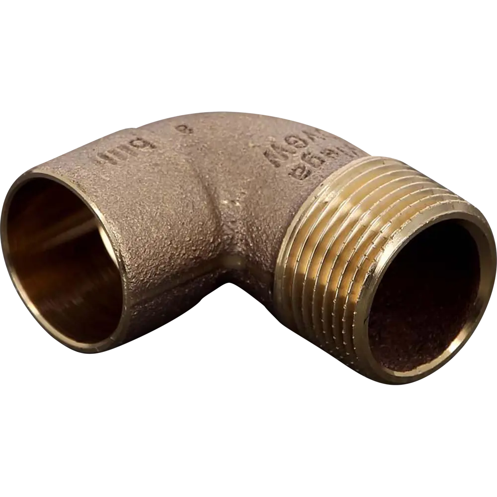 Отвод пайка 90° Viega наружная резьба 28 ммx1" медь 149970 STLM-2181358