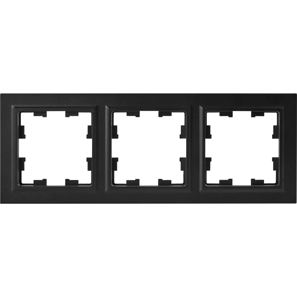 Рамка IEK Brite-3 для розеток и выключателей - стильная защита 87761335 STLM-1119173