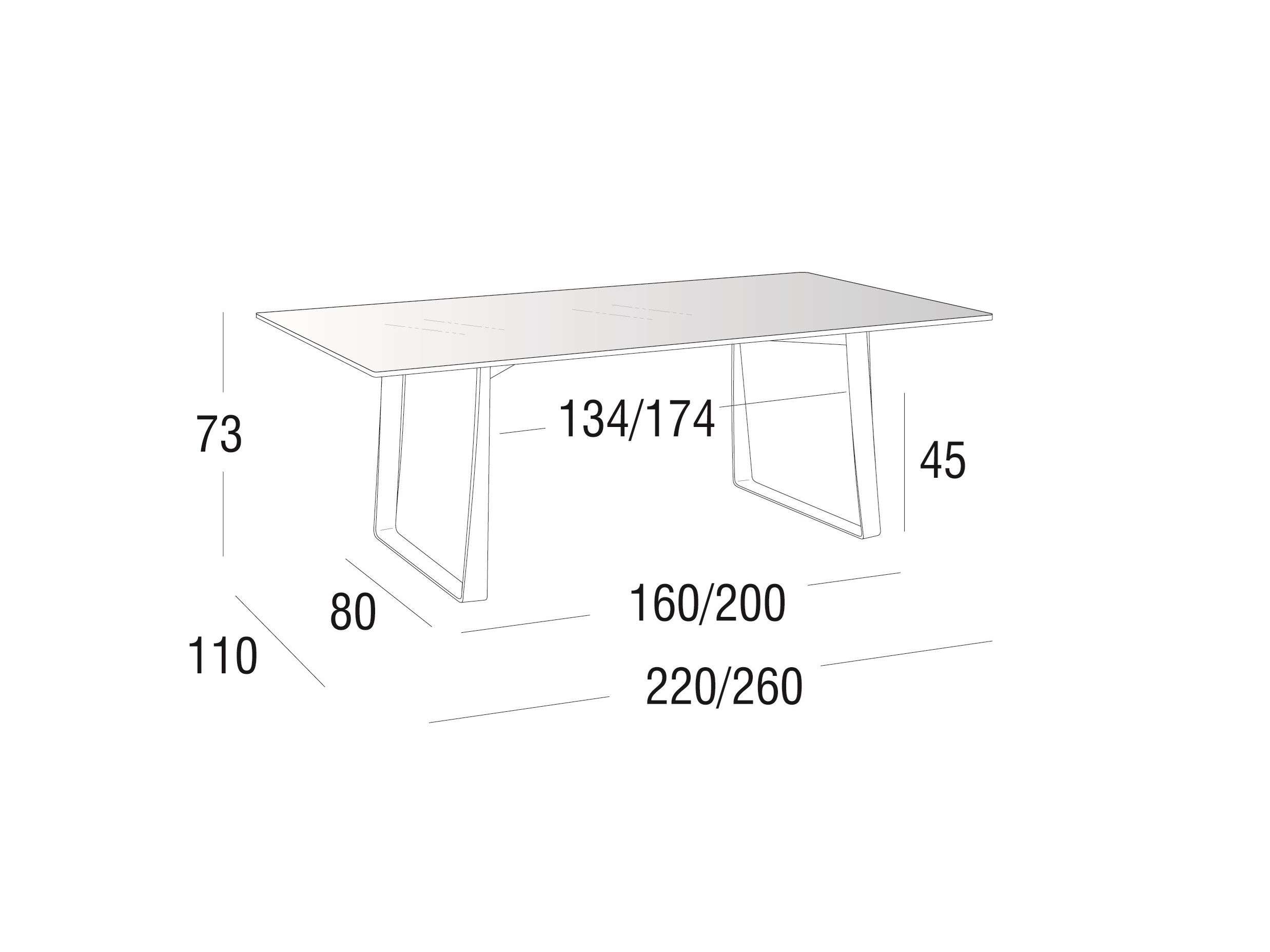 Стол Roberti Hamptons Graphics ARCH-00001009 - Вид №1
