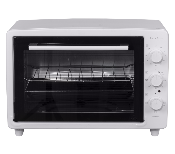 SLE OW3400 34л, 3 режима работы, механический таймер, комплектация: 1 стандартный противень + 1 хромированная решётка, белая Schaub Lorenz Santreyd  - Вид №4